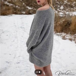 Free People oversized sweater dress